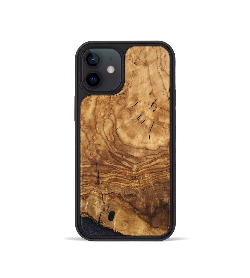 iPhone 12 mini Wood Phone Case - Jamya (Ancient Olive, 819403)