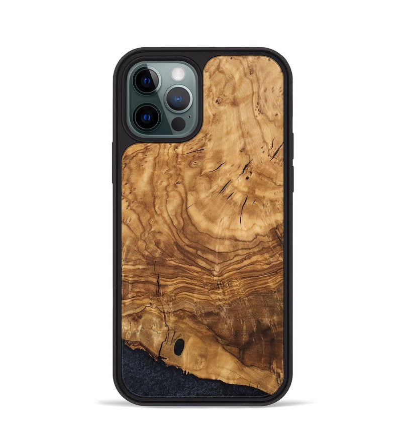 iPhone 12 Pro Wood Phone Case - Jamya (Ancient Olive, 819403)
