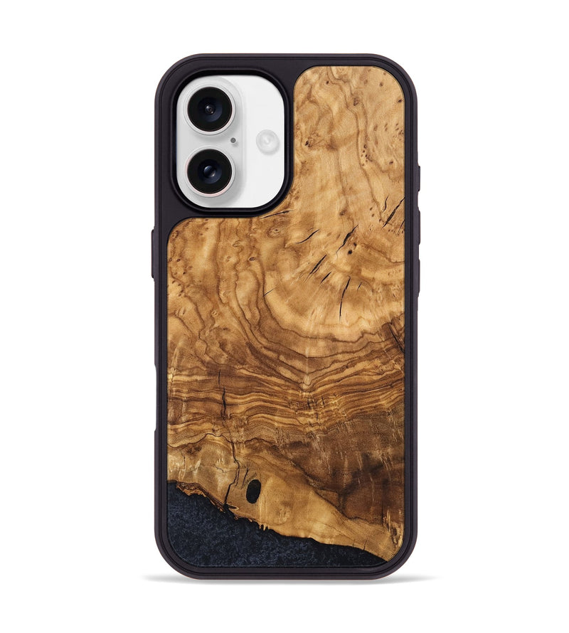iPhone 17 Wood Phone Case - Jamya (Ancient Olive, 819403)