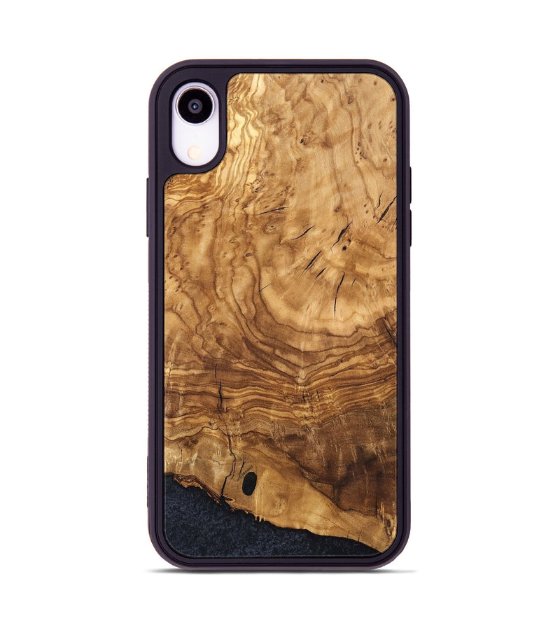 iPhone Xr Wood Phone Case - Jamya (Ancient Olive, 819403)