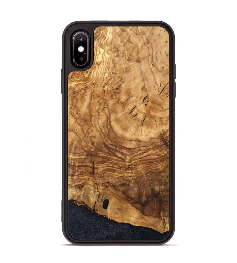 iPhone Xs Max Wood Phone Case - Jamya (Ancient Olive, 819403)