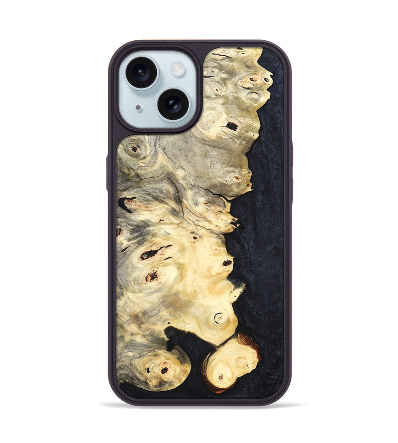 iPhone 15 Wood Phone Case - Joana (Wood Burl, 819404)