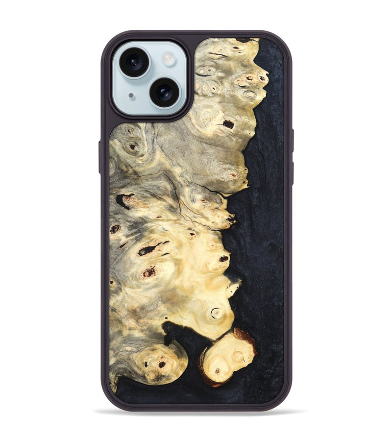 iPhone 15 Plus Wood Phone Case - Joana (Wood Burl, 819404)