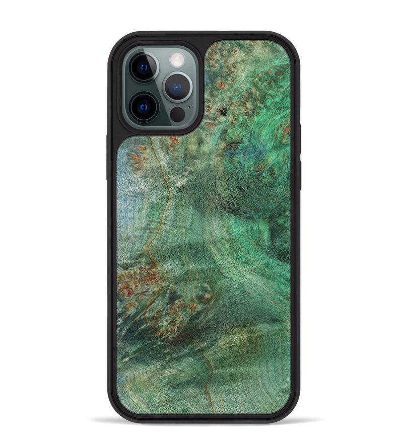 iPhone 12 Pro Max Wood Phone Case - Tyree (Wood Burl, 819407)