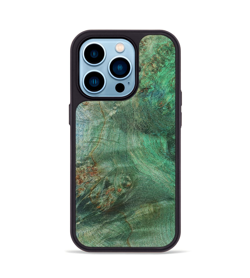 iPhone 14 Pro Wood Phone Case - Tyree (Wood Burl, 819407)
