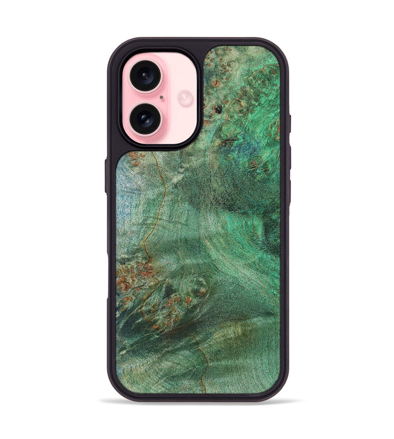 iPhone 16 Wood Phone Case - Tyree (Wood Burl, 819407)
