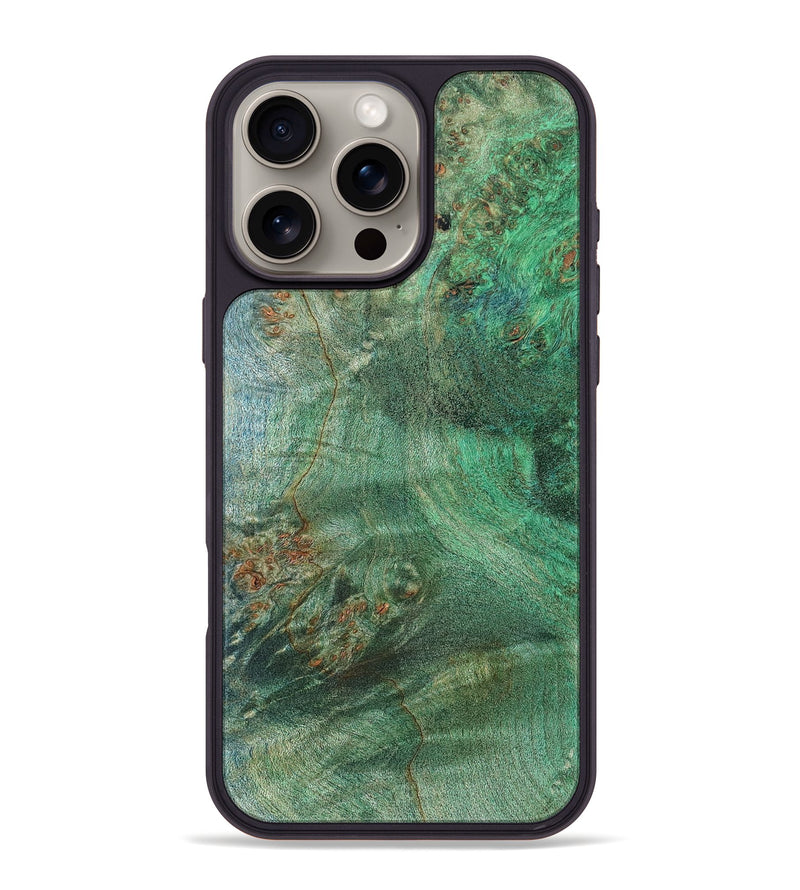iPhone 16 Pro Max Wood Phone Case - Tyree (Wood Burl, 819407)