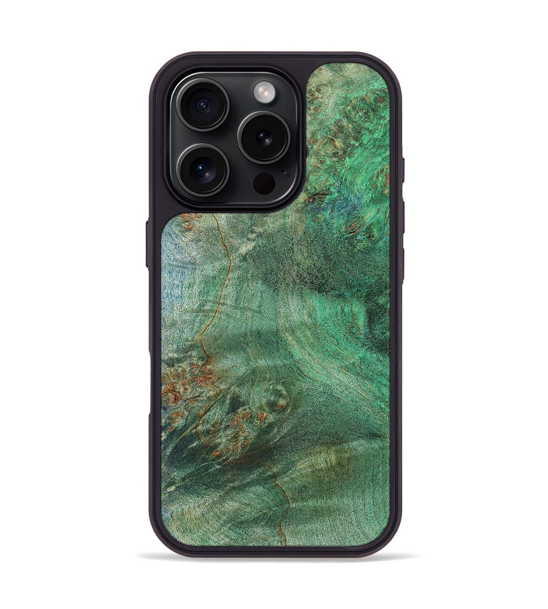 iPhone 16 Pro Wood Phone Case - Tyree (Wood Burl, 819407)