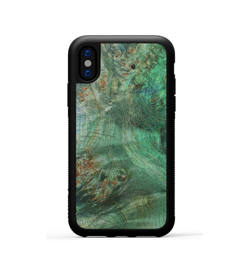 iPhone Xs Wood Phone Case - Tyree (Wood Burl, 819407)