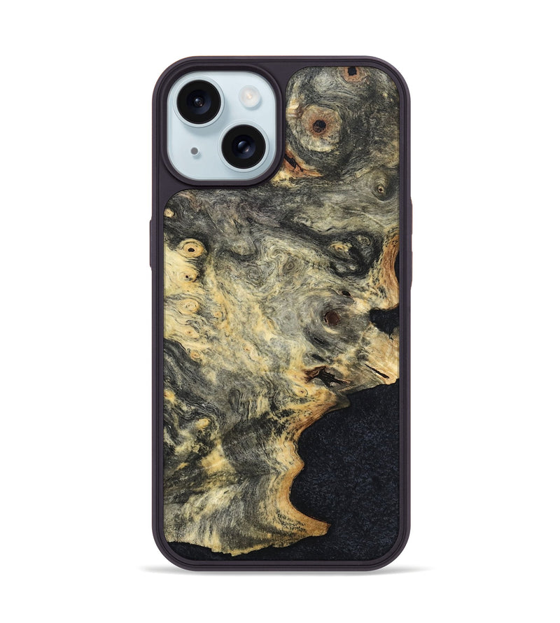 iPhone 15 Wood Phone Case - Dawna (Wood Burl, 819408)