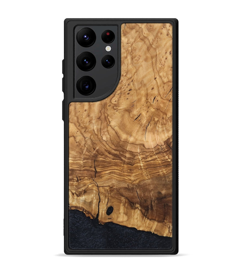 Galaxy S22 Ultra Wood Phone Case - Eliam (Ancient Olive, 819409)