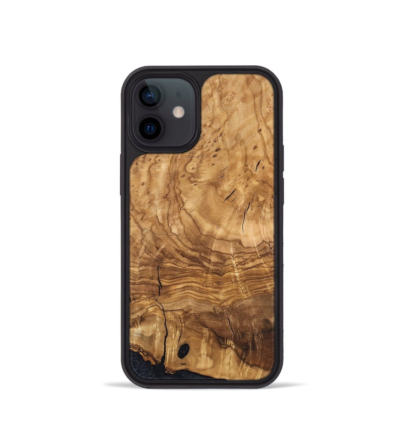 iPhone 12 mini Wood Phone Case - Eliam (Ancient Olive, 819409)