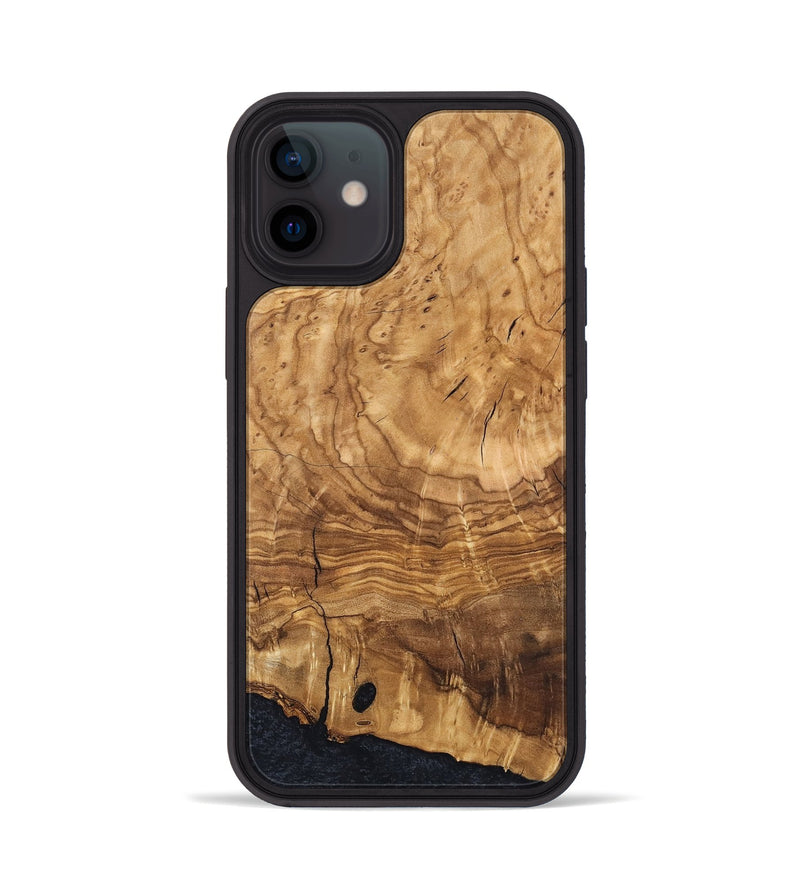 iPhone 12 Wood Phone Case - Eliam (Ancient Olive, 819409)