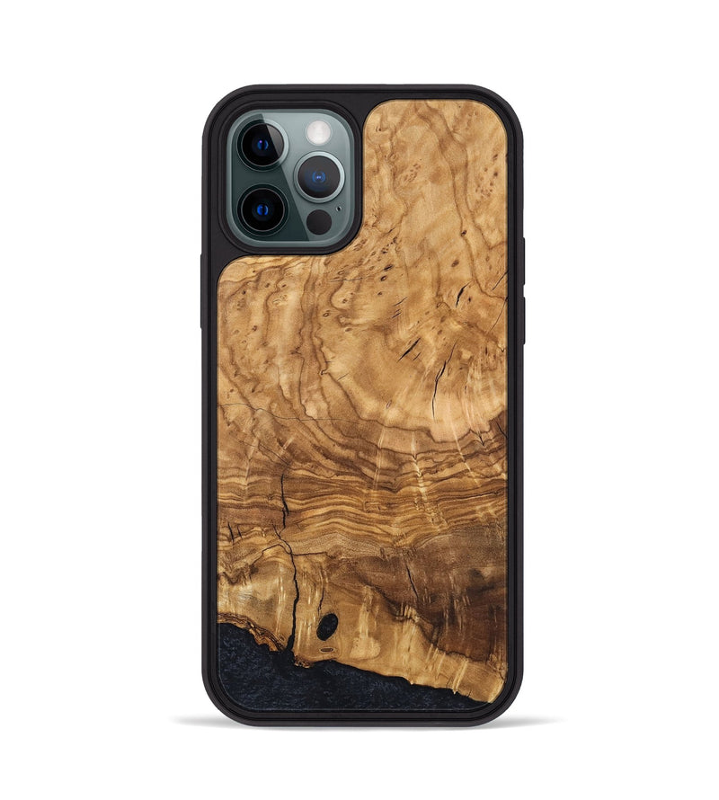 iPhone 12 Pro Wood Phone Case - Eliam (Ancient Olive, 819409)