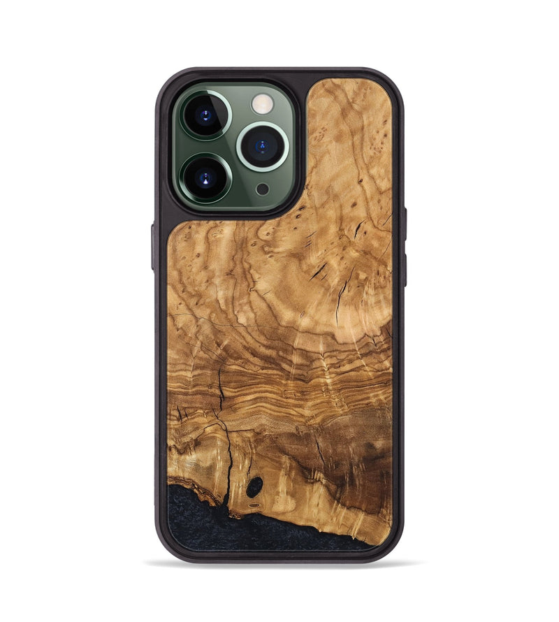 iPhone 13 Pro Wood Phone Case - Eliam (Ancient Olive, 819409)