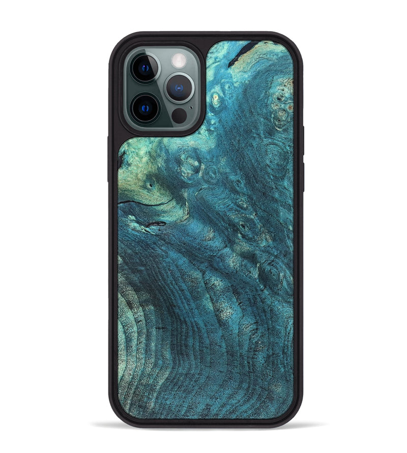 iPhone 12 Pro Max Wood Phone Case - Katia (Wood Burl, 819410)