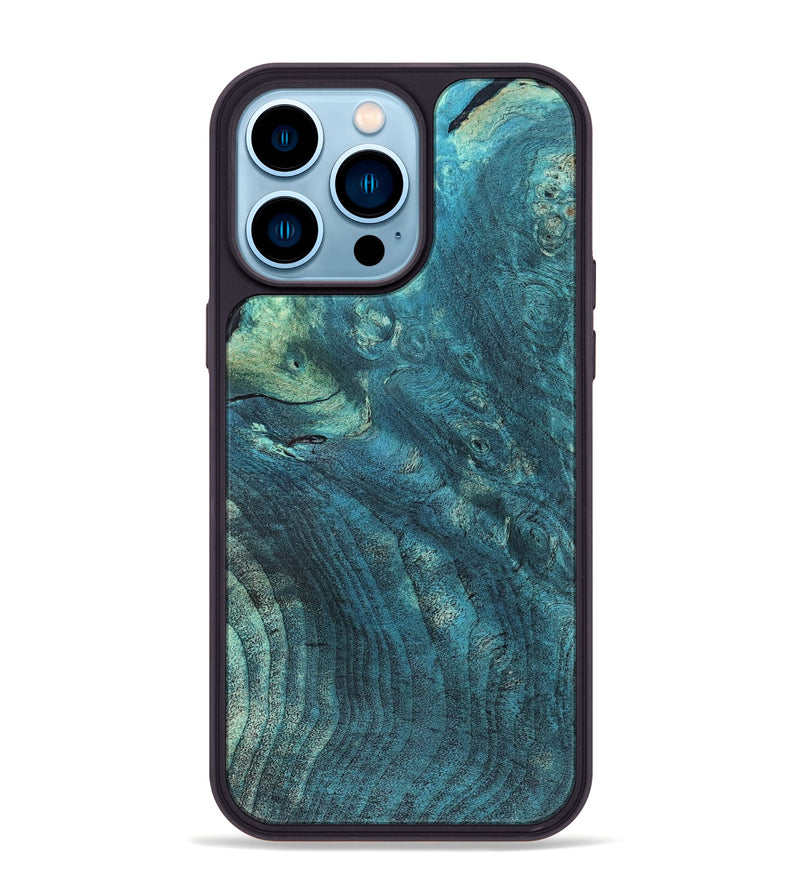 iPhone 14 Pro Max Wood Phone Case - Katia (Wood Burl, 819410)