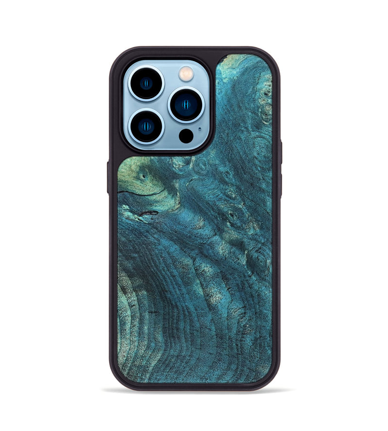 iPhone 14 Pro Wood Phone Case - Katia (Wood Burl, 819410)
