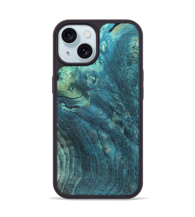 iPhone 15 Wood Phone Case - Katia (Wood Burl, 819410)