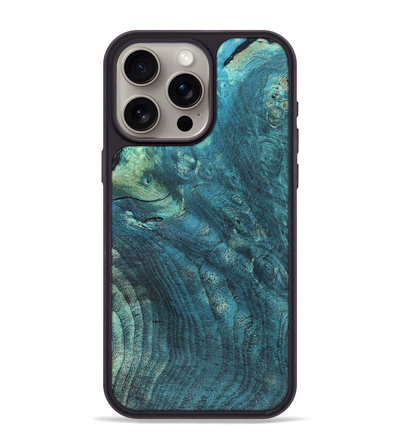 iPhone 15 Pro Max Wood Phone Case - Katia (Wood Burl, 819410)