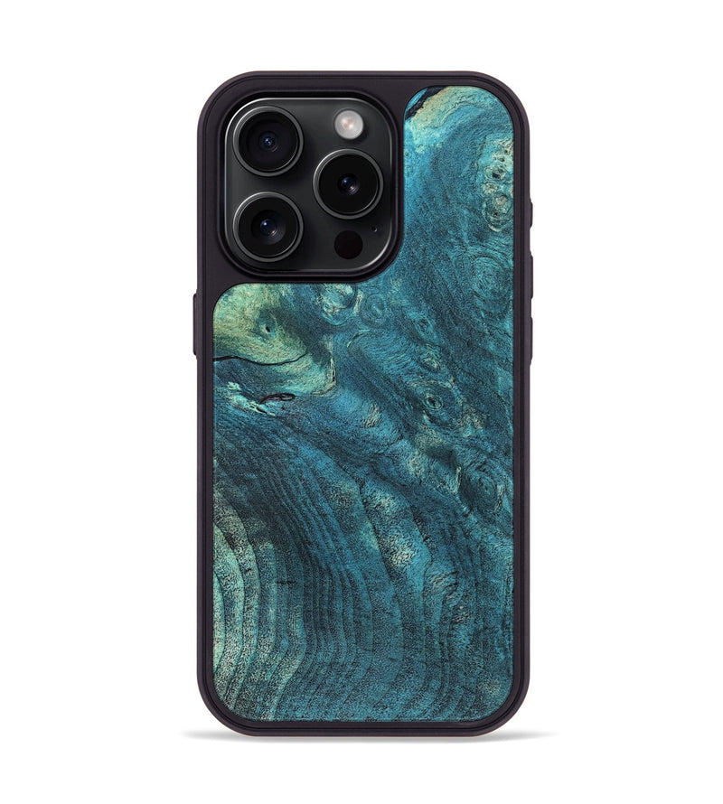 iPhone 15 Pro Wood Phone Case - Katia (Wood Burl, 819410)