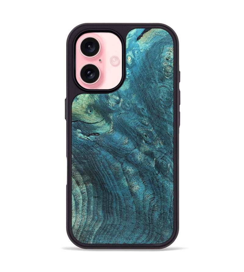iPhone 16 Wood Phone Case - Katia (Wood Burl, 819410)