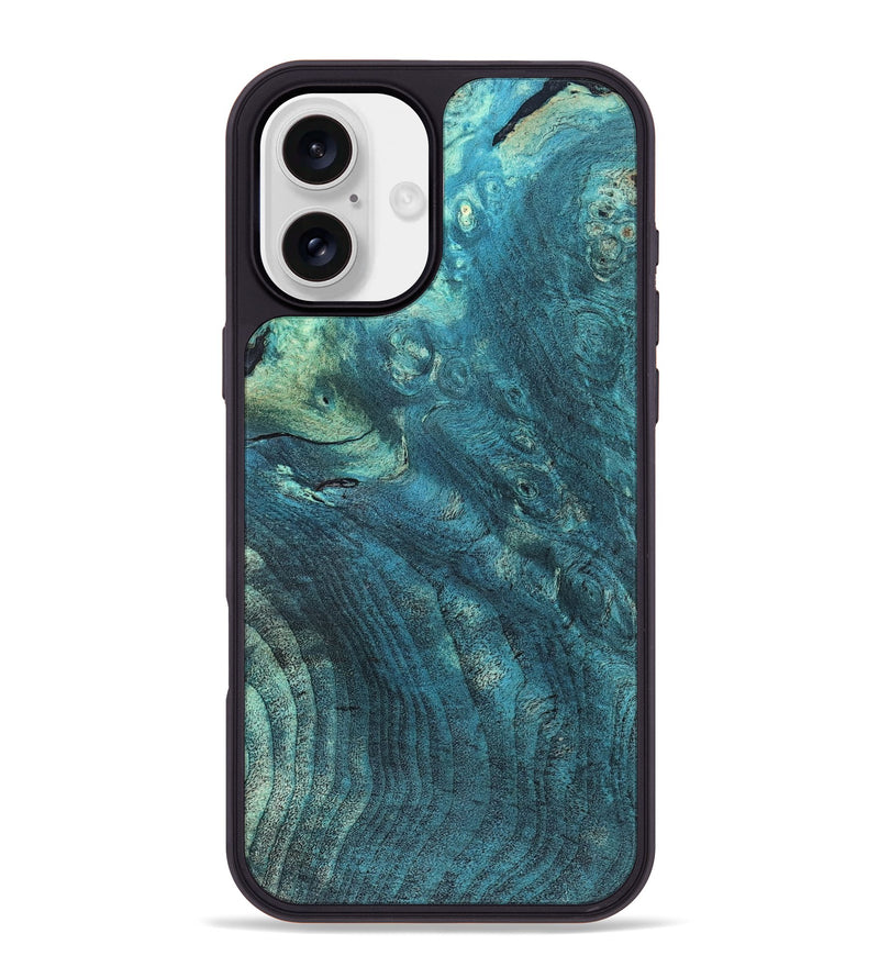 iPhone 16 Plus Wood Phone Case - Katia (Wood Burl, 819410)