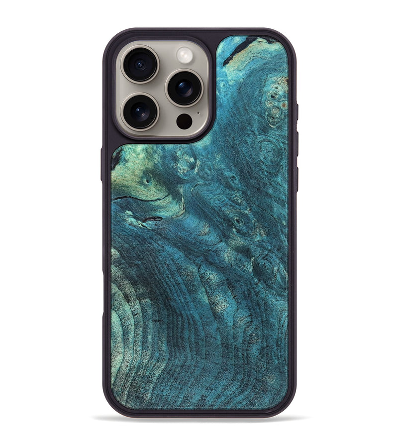 iPhone 16 Pro Max Wood Phone Case - Katia (Wood Burl, 819410)