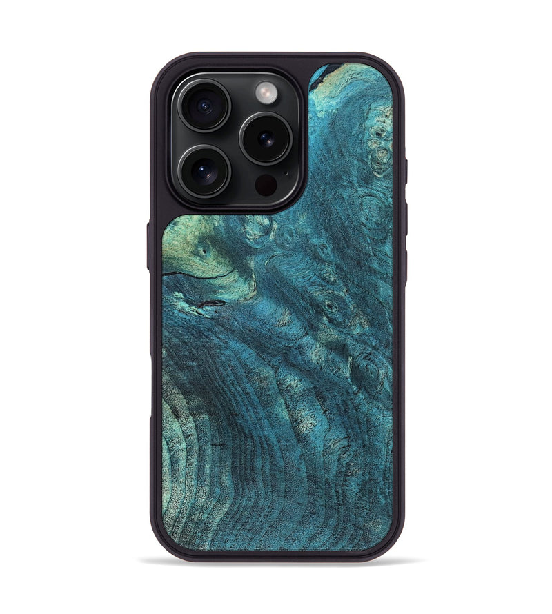 iPhone 16 Pro Wood Phone Case - Katia (Wood Burl, 819410)