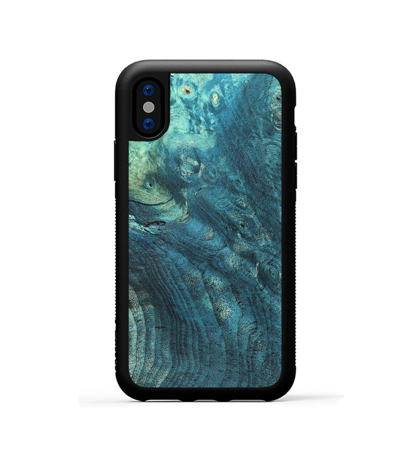 iPhone Xs Wood Phone Case - Katia (Wood Burl, 819410)