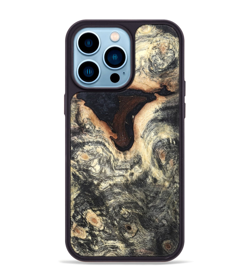 iPhone 14 Pro Max Wood Phone Case - Tomas (Wood Burl, 819411)