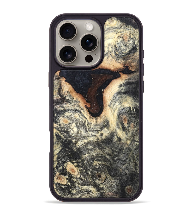 iPhone 16 Pro Max Wood Phone Case - Tomas (Wood Burl, 819411)