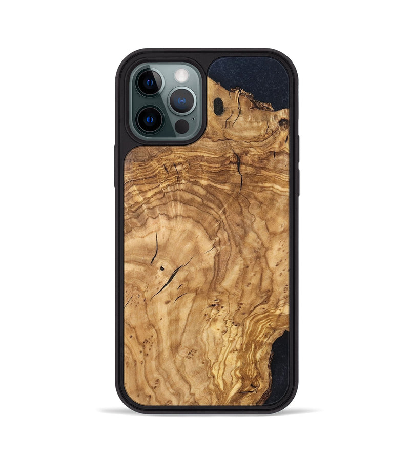 iPhone 12 Pro Wood Phone Case - Finis (Wood Burl, 819412)