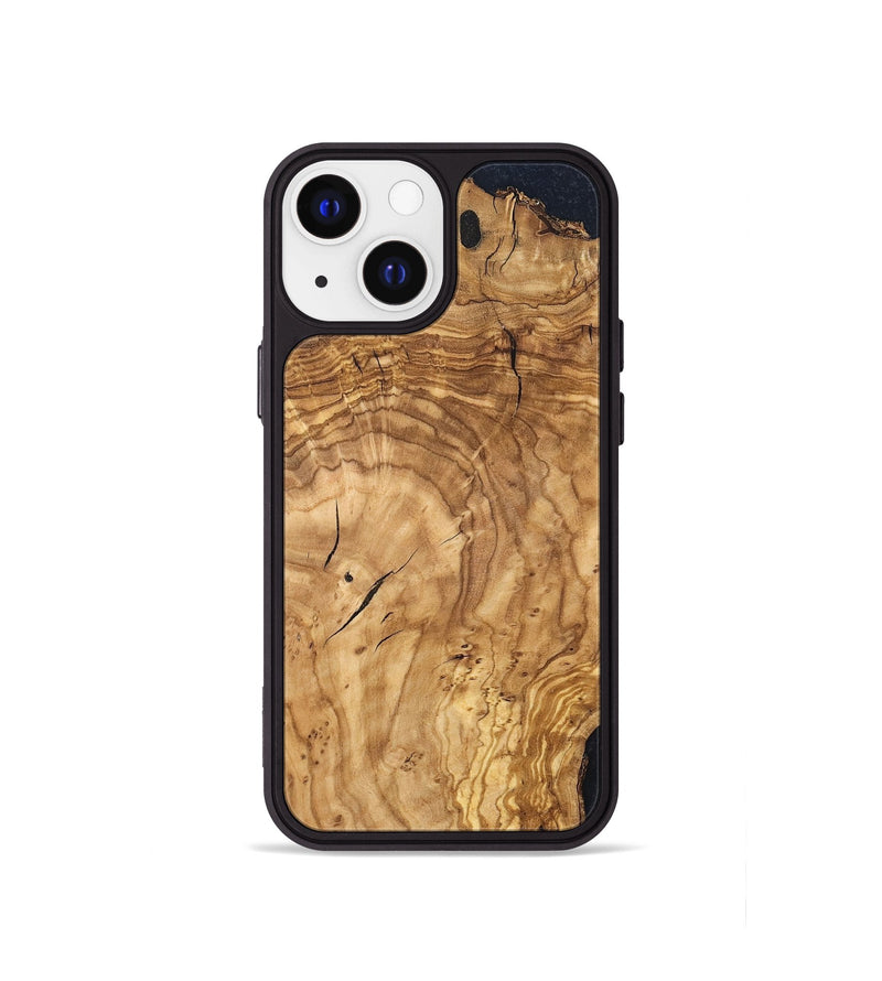 iPhone 13 mini Wood Phone Case - Finis (Wood Burl, 819412)