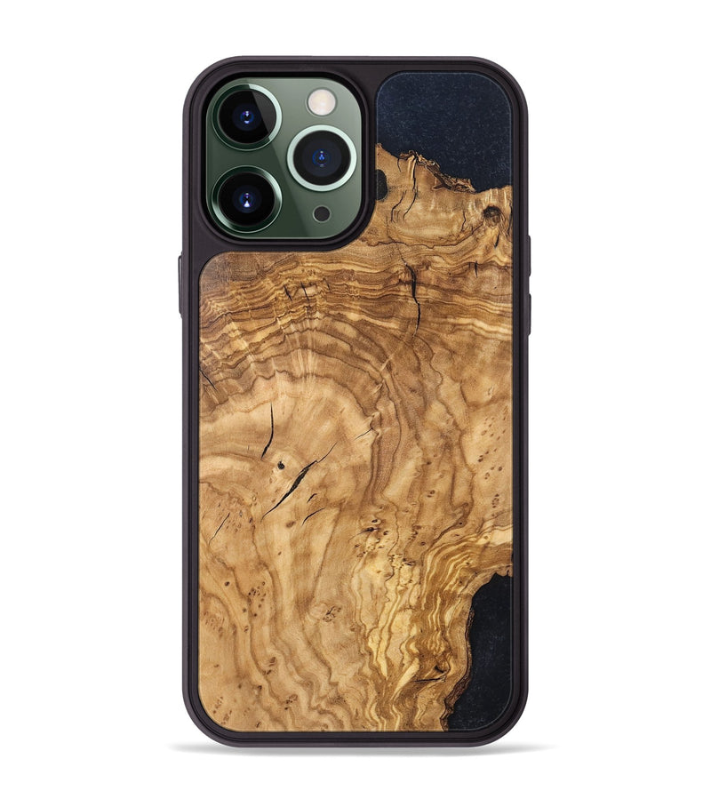 iPhone 13 Pro Max Wood Phone Case - Finis (Wood Burl, 819412)