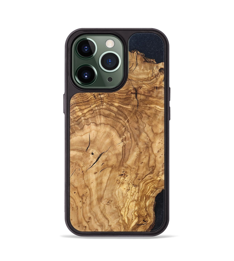 iPhone 13 Pro Wood Phone Case - Finis (Wood Burl, 819412)