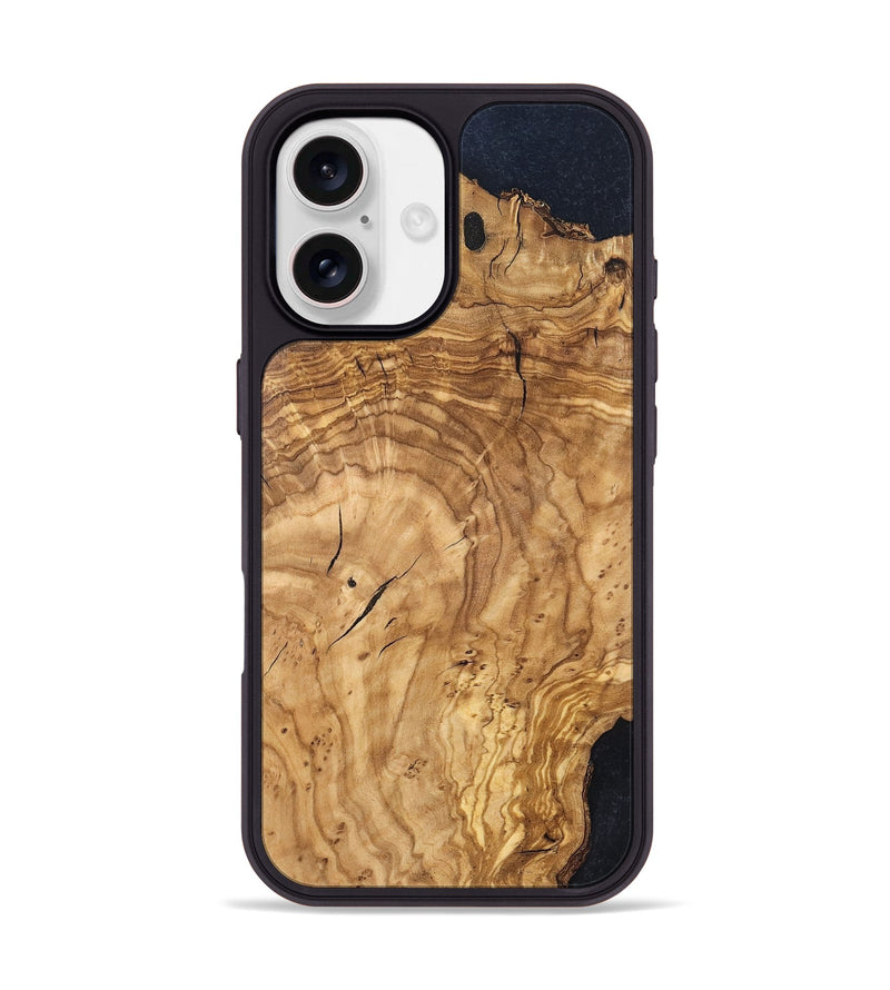 iPhone 17 Wood Phone Case - Finis (Wood Burl, 819412)