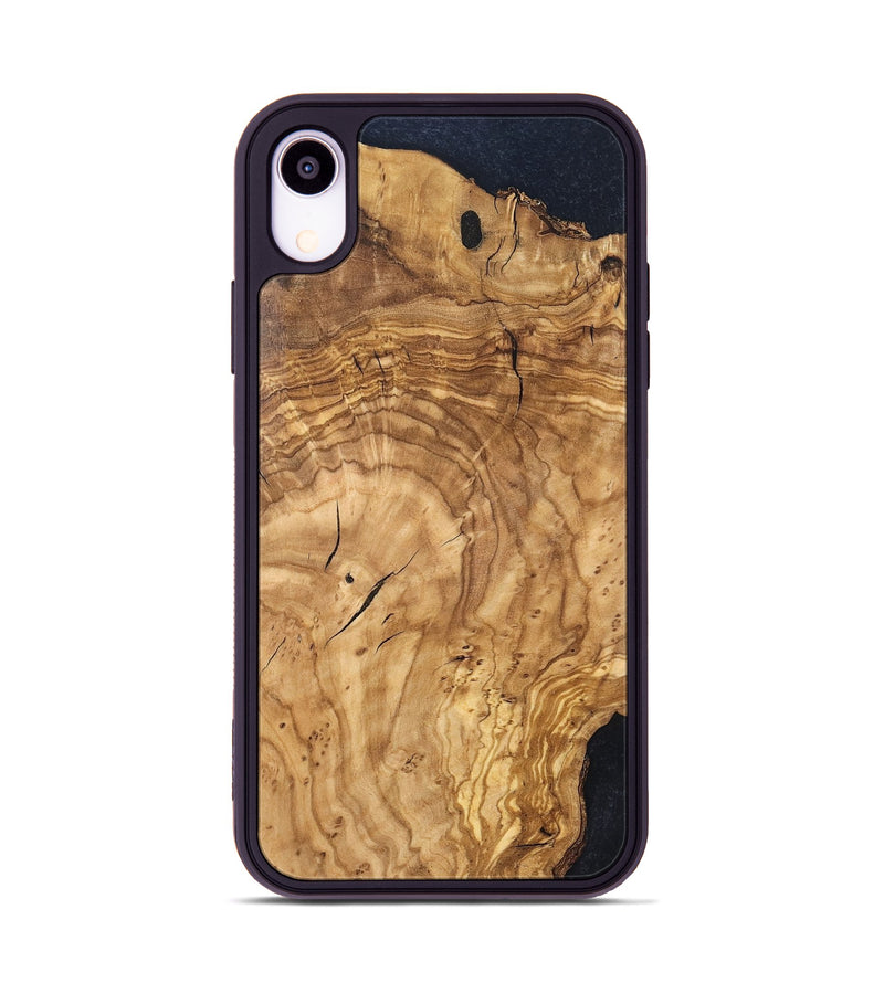 iPhone Xr Wood Phone Case - Finis (Wood Burl, 819412)