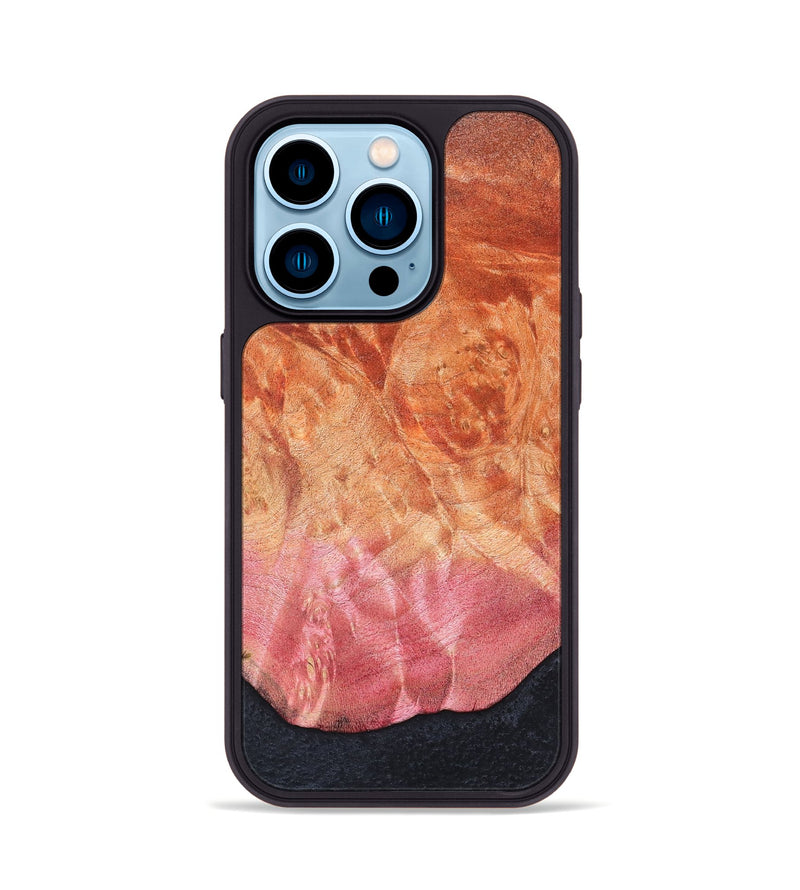 iPhone 14 Pro Wood Phone Case - Kadin (Wood Burl, 819413)