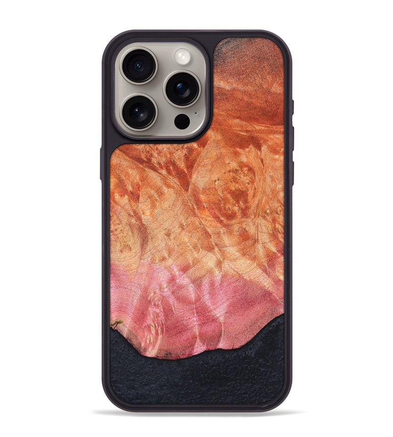 iPhone 15 Pro Max Wood Phone Case - Kadin (Wood Burl, 819413)