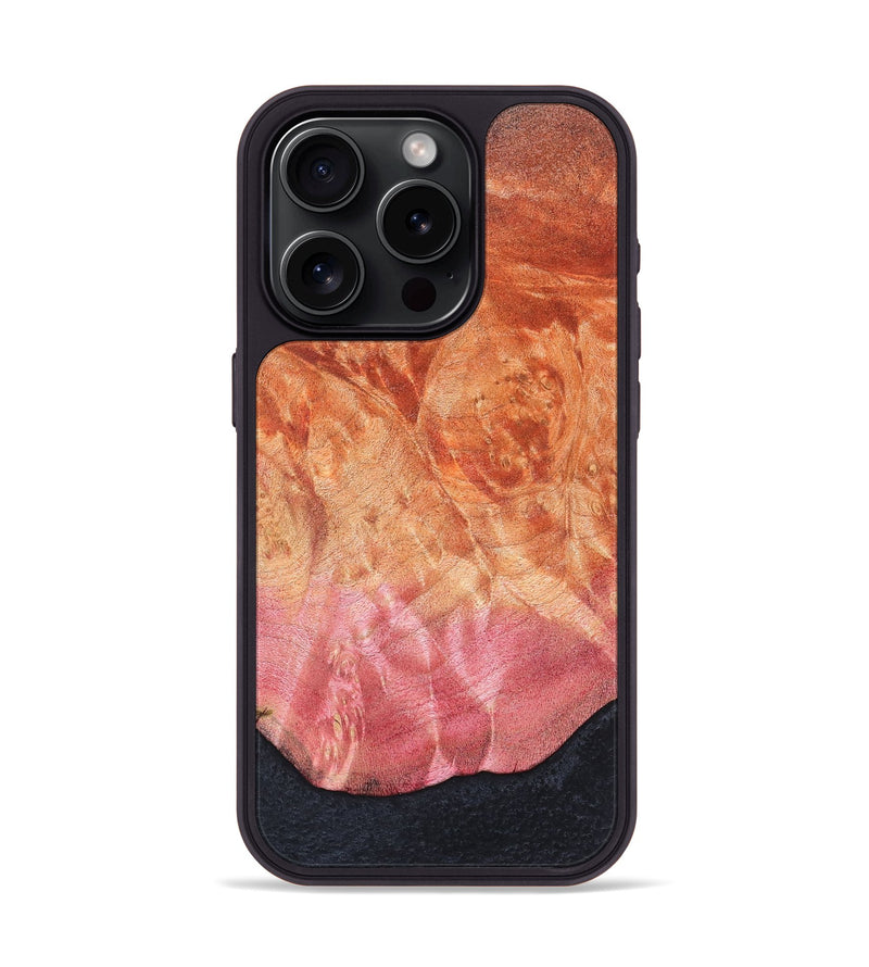 iPhone 15 Pro Wood Phone Case - Kadin (Wood Burl, 819413)