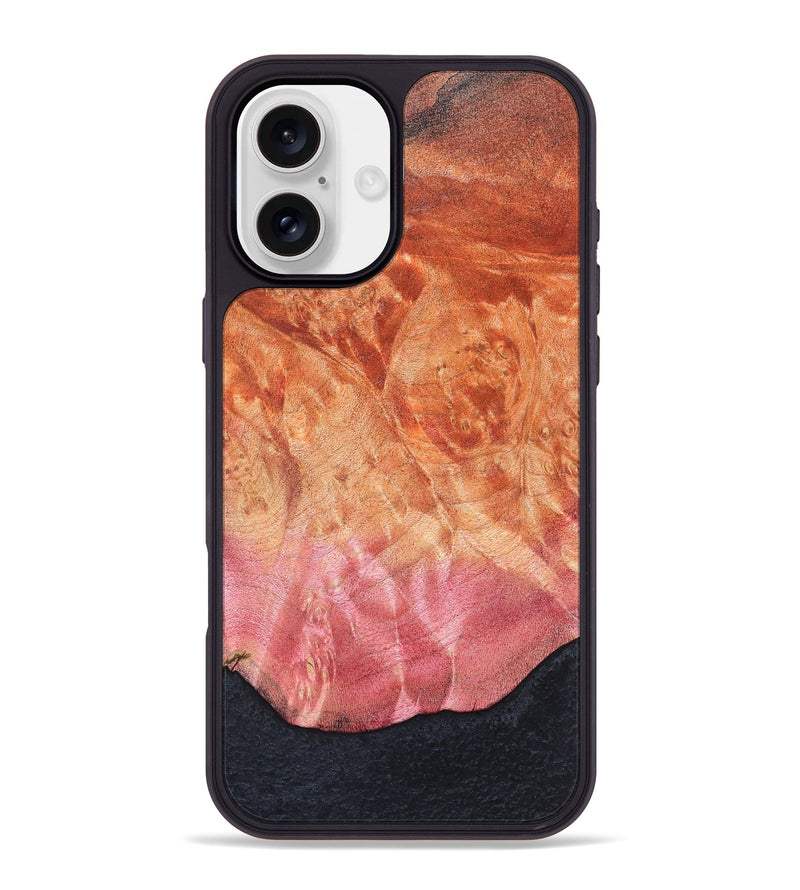 iPhone 16 Plus Wood Phone Case - Kadin (Wood Burl, 819413)