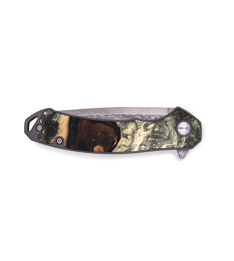 EDC Wood Pocket Knife - Nyomi (Wood Burl, 819414)