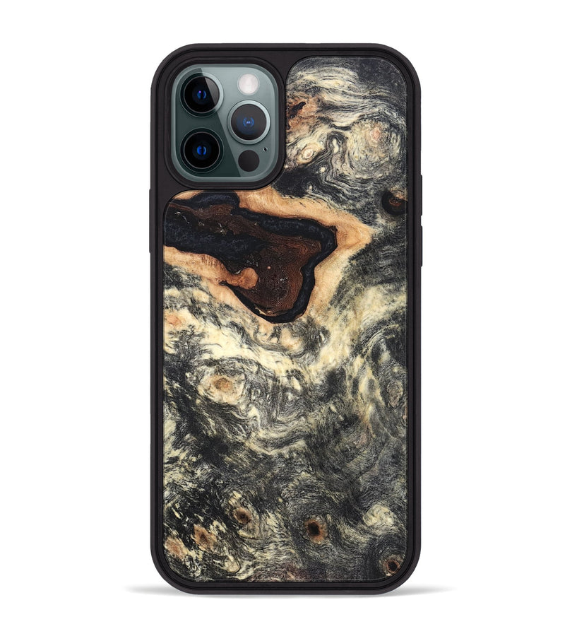 iPhone 12 Pro Max Wood Phone Case - Nyomi (Wood Burl, 819414)