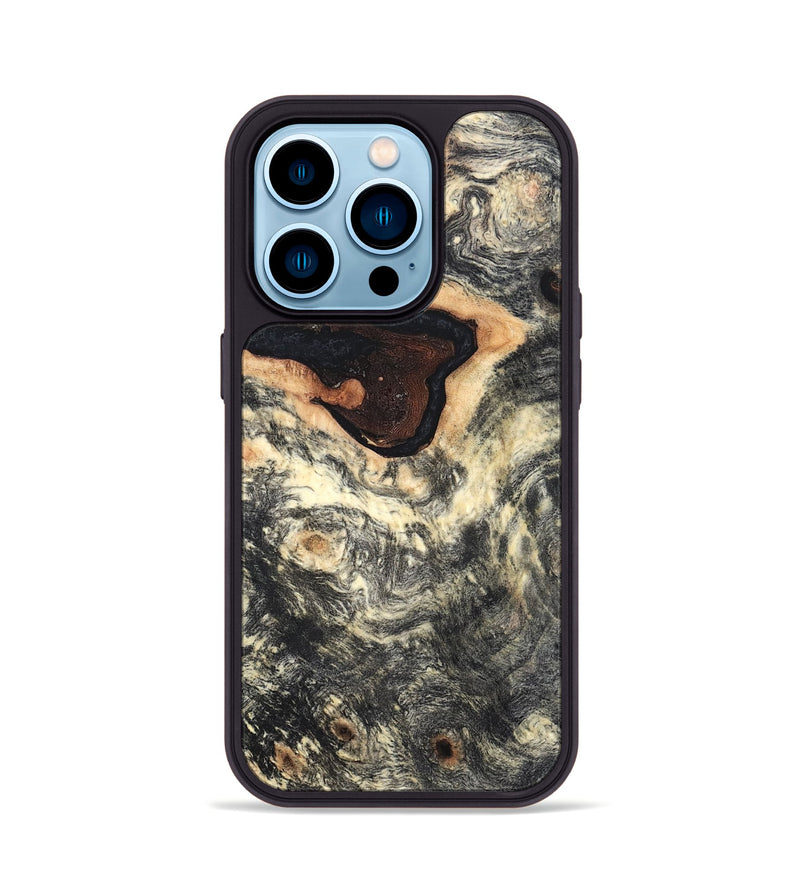 iPhone 14 Pro Wood Phone Case - Nyomi (Wood Burl, 819414)