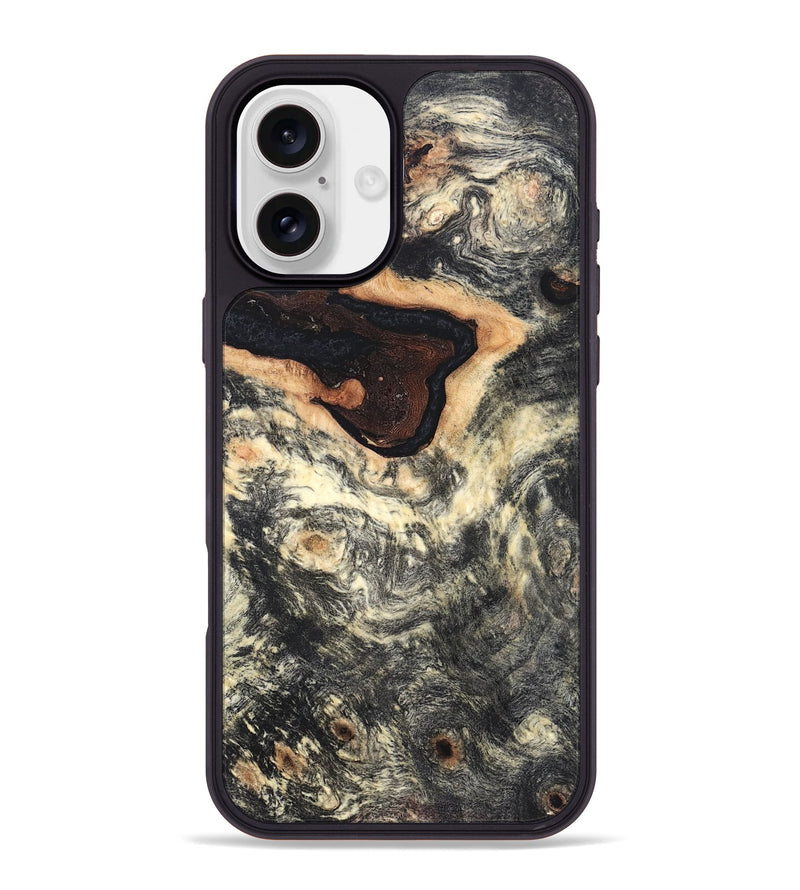 iPhone 16 Plus Wood Phone Case - Nyomi (Wood Burl, 819414)
