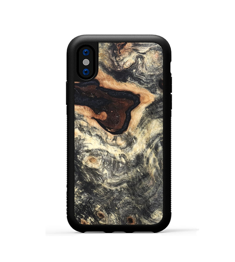 iPhone Xs Wood Phone Case - Nyomi (Wood Burl, 819414)
