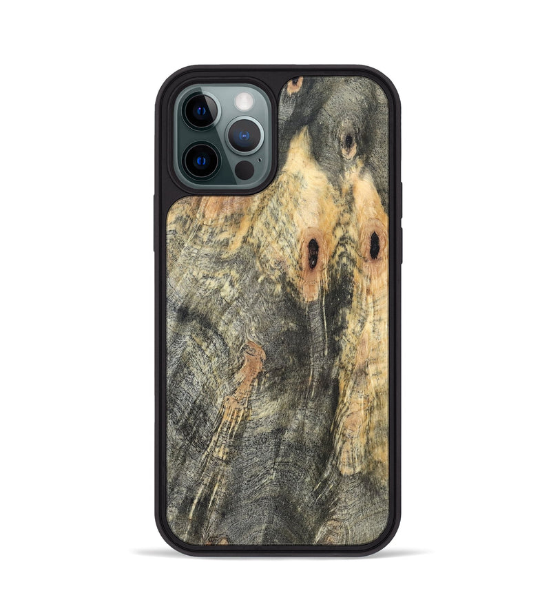 iPhone 12 Pro Wood Phone Case - Erykah (Wood Burl, 819415)