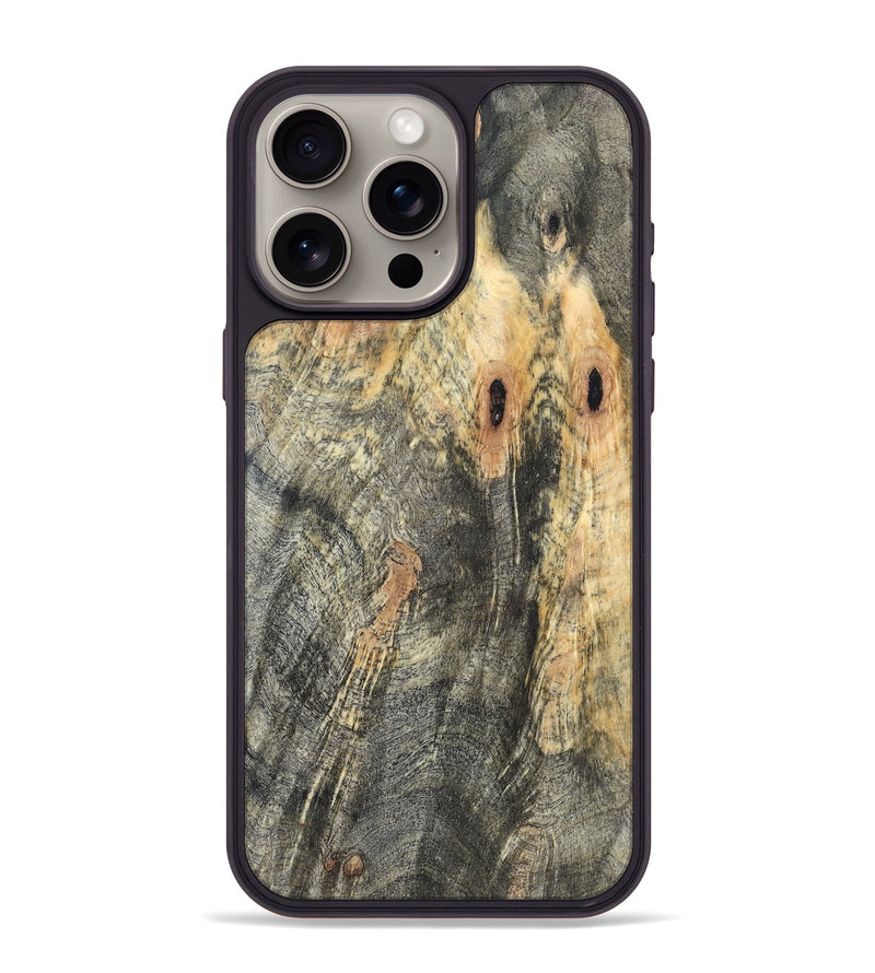iPhone 15 Pro Max Wood Phone Case - Erykah (Wood Burl, 819415)