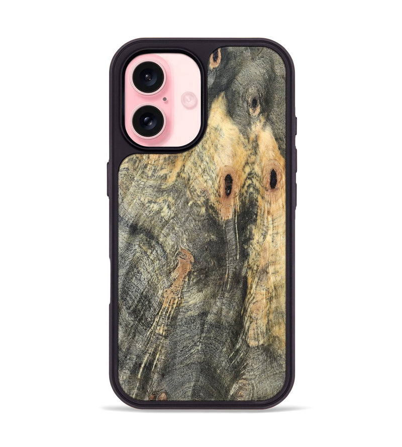 iPhone 16 Wood Phone Case - Erykah (Wood Burl, 819415)